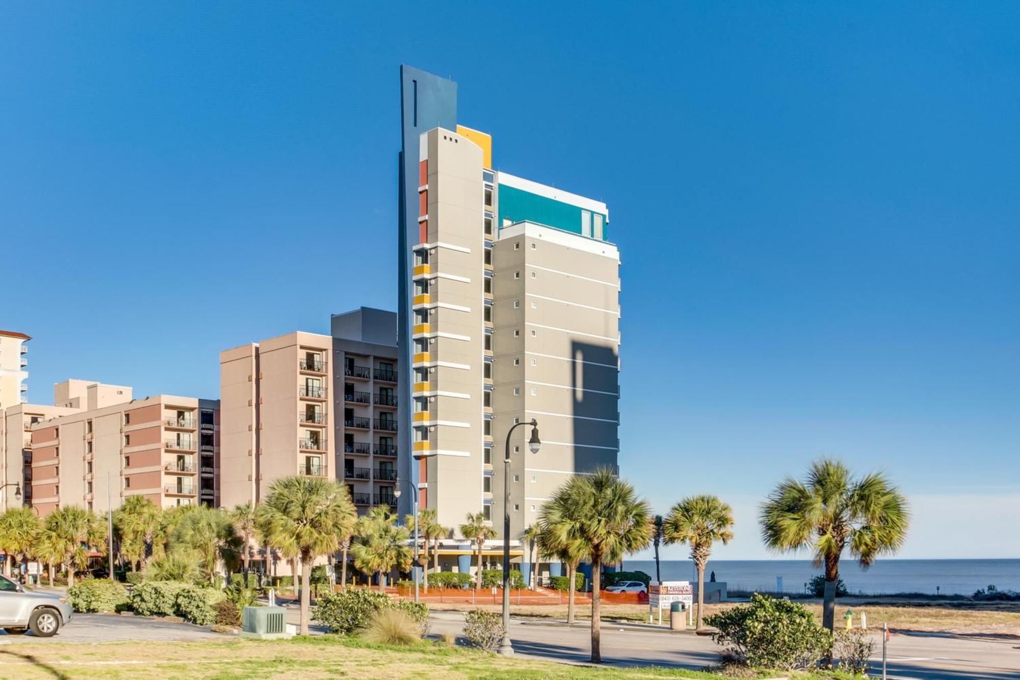 Hosteeva Stunning Atlantica Resort Condo W Ocean-Front Views And Pools Myrtle Beach Bagian luar foto
